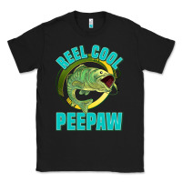 Black reel cool peepaw Classic Tee - Jasminsmagicworld