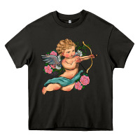 Asphalt cupid valentine's day Heavy Core Tee - RanaPortraitStore