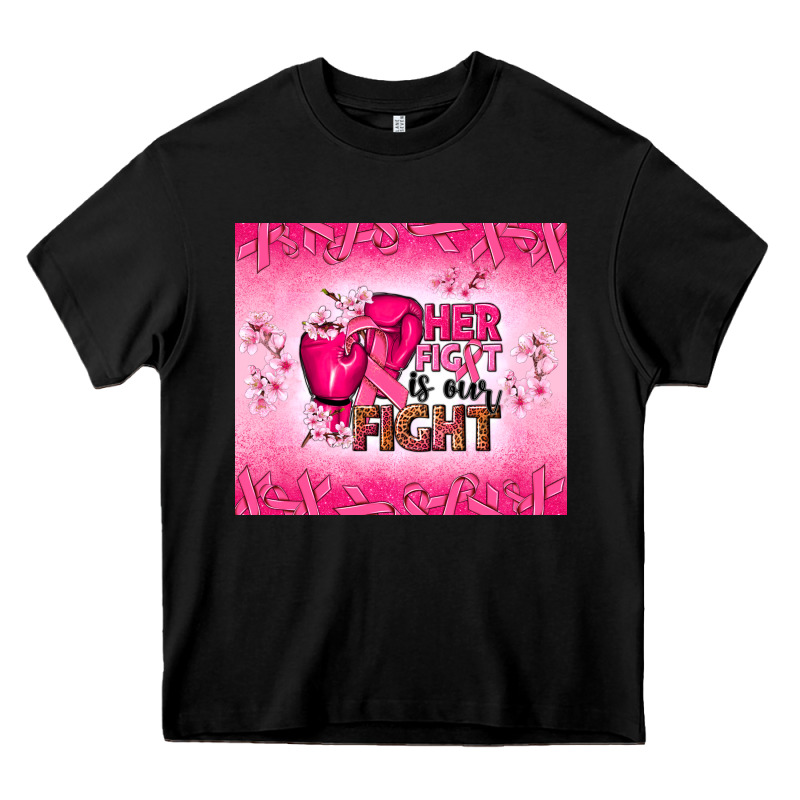 Her Fight Is Our Fight Heavy Core Tee by NancyCooperArtShop | Teevron