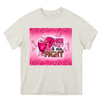 Cream Her fight is our fight Heavy Core Tee - NancyCooperArtShop