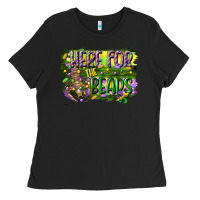 Black here for the beads Ladies Tee - CowGirlArtShop