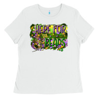 White here for the beads Ladies Tee - CowGirlArtShop