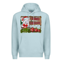 Blue Mist merry Christmas pig Premium Hoodie - CowhideDigitalArt
