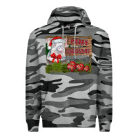 Slate Camo merry Christmas pig Premium Hoodie - CowhideDigitalArt