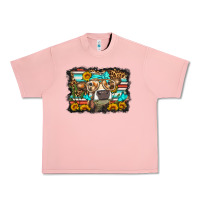 Salmon sunflower cow olivia Urban Heavy Tee - OliviaCreatesArt