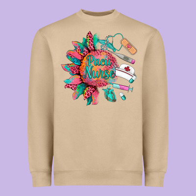 Western  Pacu Nurse Medical Instruments Heavyweight Sweatshirt Designed By Barkaloodesign