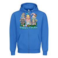 True Royal happy easter gnome Zipper Hoodie - BarkalooDesign