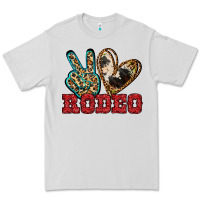 Dove Grey Peace Love Rodeo Premium Tee - Jasminsmagicworld
