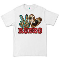 White Peace Love Rodeo Premium Tee - Jasminsmagicworld