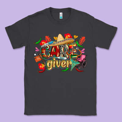 Cinco De Mayo Caregiver Classic Tee Designed By Cowgirlartshop