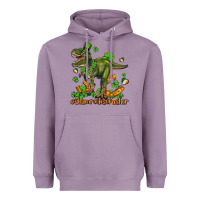 Lavender shamrockscrusher t rex and horseshoe Heavyweight Hoodie - AdoDesignShop