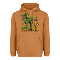 Meerkat shamrockscrusher t rex and horseshoe Heavyweight Hoodie - AdoDesignShop