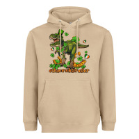 Mushroom shamrockscrusher t rex and horseshoe Heavyweight Hoodie - AdoDesignShop