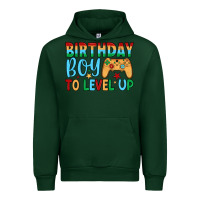 Forest Green birthday boy to level up Urban Hoodie - JahusDesignShop