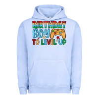 Pigment Grape Ice birthday boy to level up Urban Hoodie - JahusDesignShop