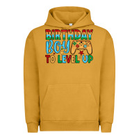 Pigment Peanut Butter birthday boy to level up Urban Hoodie - JahusDesignShop