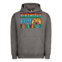 Pigment Tornado birthday boy to level up Urban Hoodie - JahusDesignShop