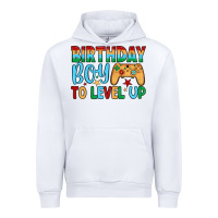 White birthday boy to level up Urban Hoodie - JahusDesignShop