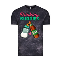 Cloud Black Drinking Buddies Vintage Tee - Jasminsmagicworld