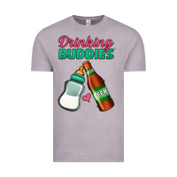 Vintage Zinc Drinking Buddies Vintage Tee - Jasminsmagicworld