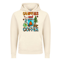 Vintage Artic Campfires And Coffee Camping Coffee Vintage Hoodie - FaDigitalArtStudio