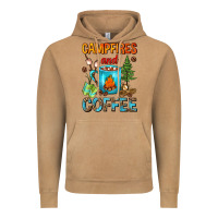 Vintage Camel Campfires And Coffee Camping Coffee Vintage Hoodie - FaDigitalArtStudio