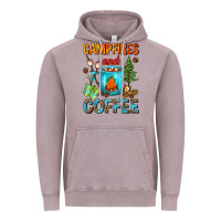 Vintage Zinc Campfires And Coffee Camping Coffee Vintage Hoodie - FaDigitalArtStudio