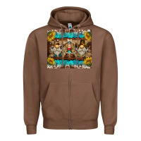 Chestnut western gnome tumbler Zipper Hoodie - BarkalooDesign