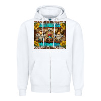 White western gnome tumbler Zipper Hoodie - BarkalooDesign