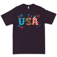 Plum USA 4th of july Premium Tee - HowdyJamesFarm