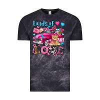 Cloud Black loads of love valentine's day olivia Vintage Tee - OliviaCreatesArt