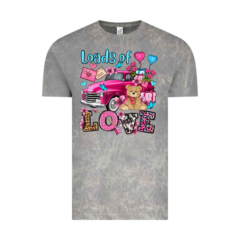 Loads Of Love Valentine's Day Olivia Vintage Tee by OliviaCreatesArt | Teevron