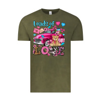Vintage Olive loads of love valentine's day olivia Vintage Tee - OliviaCreatesArt