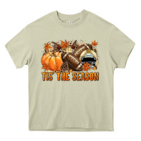 Mossy Tis' the season Football and light yellow helmet Heavy Core Tee - NancyCooperArtShop