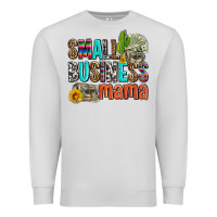 Dove Grey small business mama Premium Sweatshirt - AdoDesignShop
