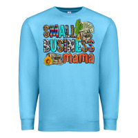 Ocean Blue small business mama Premium Sweatshirt - AdoDesignShop