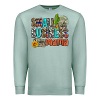 Seafoam small business mama Premium Sweatshirt - AdoDesignShop