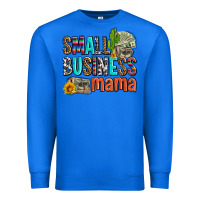 True Royal small business mama Premium Sweatshirt - AdoDesignShop