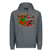 Rock merry Christmas trees Premium Hoodie - CowhideDigitalArt