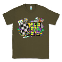 Army Green registered nurse mardi gras Classic Tee - CowGirlArtShop