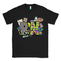 Black registered nurse mardi gras Classic Tee - CowGirlArtShop