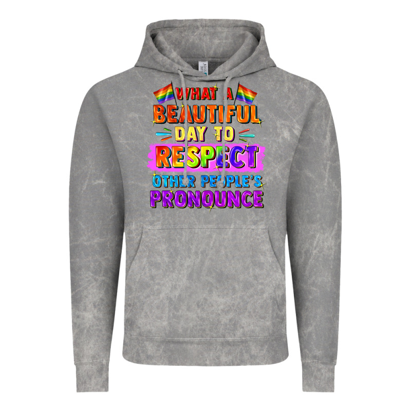 What A Beautiful Day To Respect Other People Vintage Hoodie by FaDigitalArtStudio | Teevron