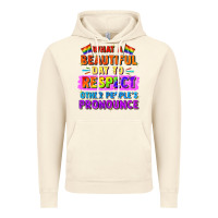 Vintage Artic what a beautiful day to respect other people Vintage Hoodie - FaDigitalArtStudio