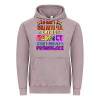 Vintage Zinc what a beautiful day to respect other people Vintage Hoodie - FaDigitalArtStudio