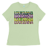 Matcha louisiana mardi gras Ladies Tee - CowGirlArtShop