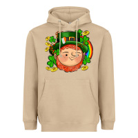 Mushroom st patricks elf Heavyweight Hoodie - AdoDesignShop