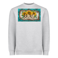 Heather Grey western mother's day mini  cup Heavyweight Sweatshirt - BarkalooDesign