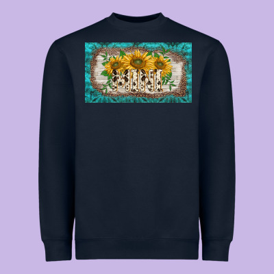 Western Mother's Day Mini  Cup Heavyweight Sweatshirt Designed By Barkaloodesign