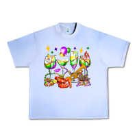 Grape Ice mardi gras wine glasses olivia Urban Heavy Tee - OliviaCreatesArt