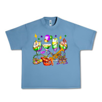 Pebble Blue mardi gras wine glasses olivia Urban Heavy Tee - OliviaCreatesArt